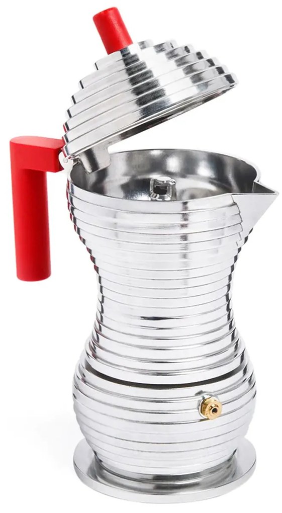 Pulcina eszpresszó kávéfőző, 300ml, fekete - Alessi