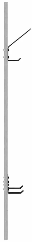 Fali Kabáthorog Beton szürke 20 x 1.5 x 100 cm Faanyag