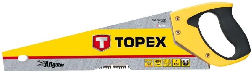 Rókafarkú Fűrész 400Mm Aligator 7Tpi Topex