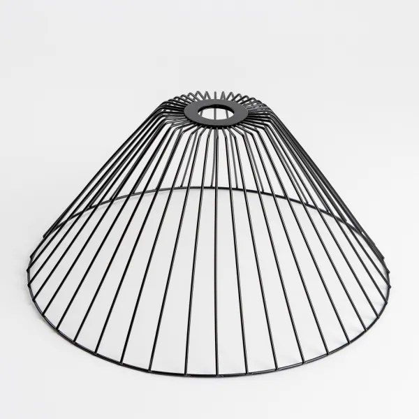 Brilagi - LED függeszték zsinóron CERIA WIRE 1xE27/40W/230V átmérő 45 cm fekete