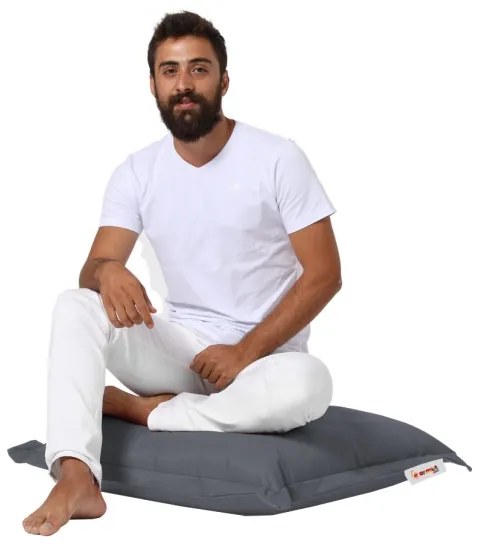 Padlópárna 70x70 cm szürke