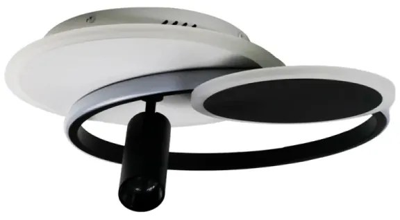 LED Dimmelhető lámpa LED/65W/230V 3000-6500K fehér/fekete + távirányítás