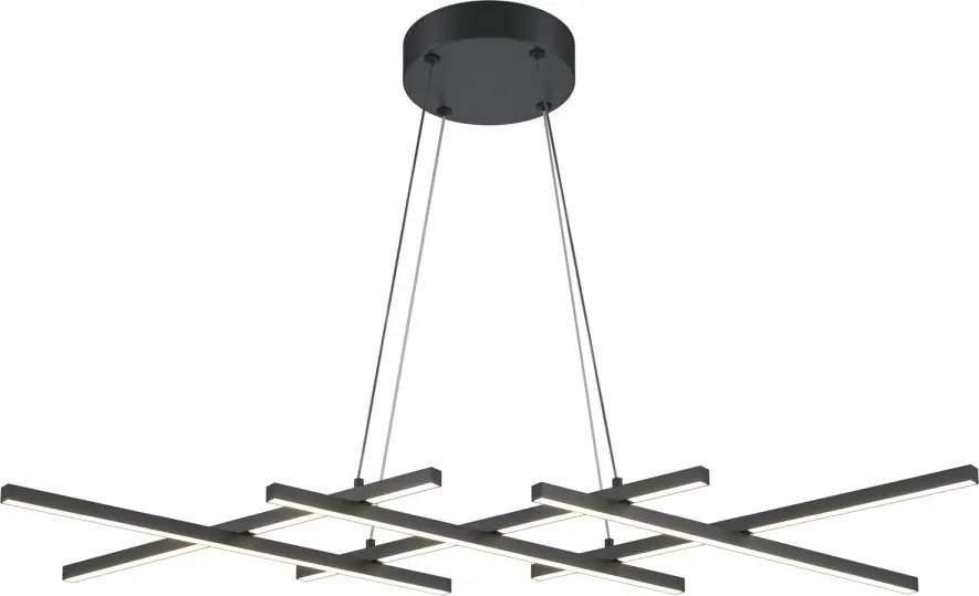 Maytoni modern függeszték halo fehér fekete mymod244pl-l50bk