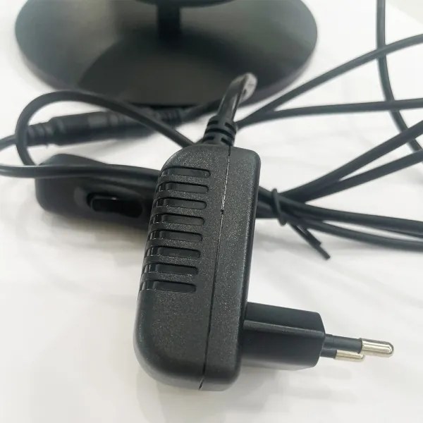 ONLI - LED asztali lámpa RINGS LED/17W/230V 4000K 37 cm fekete