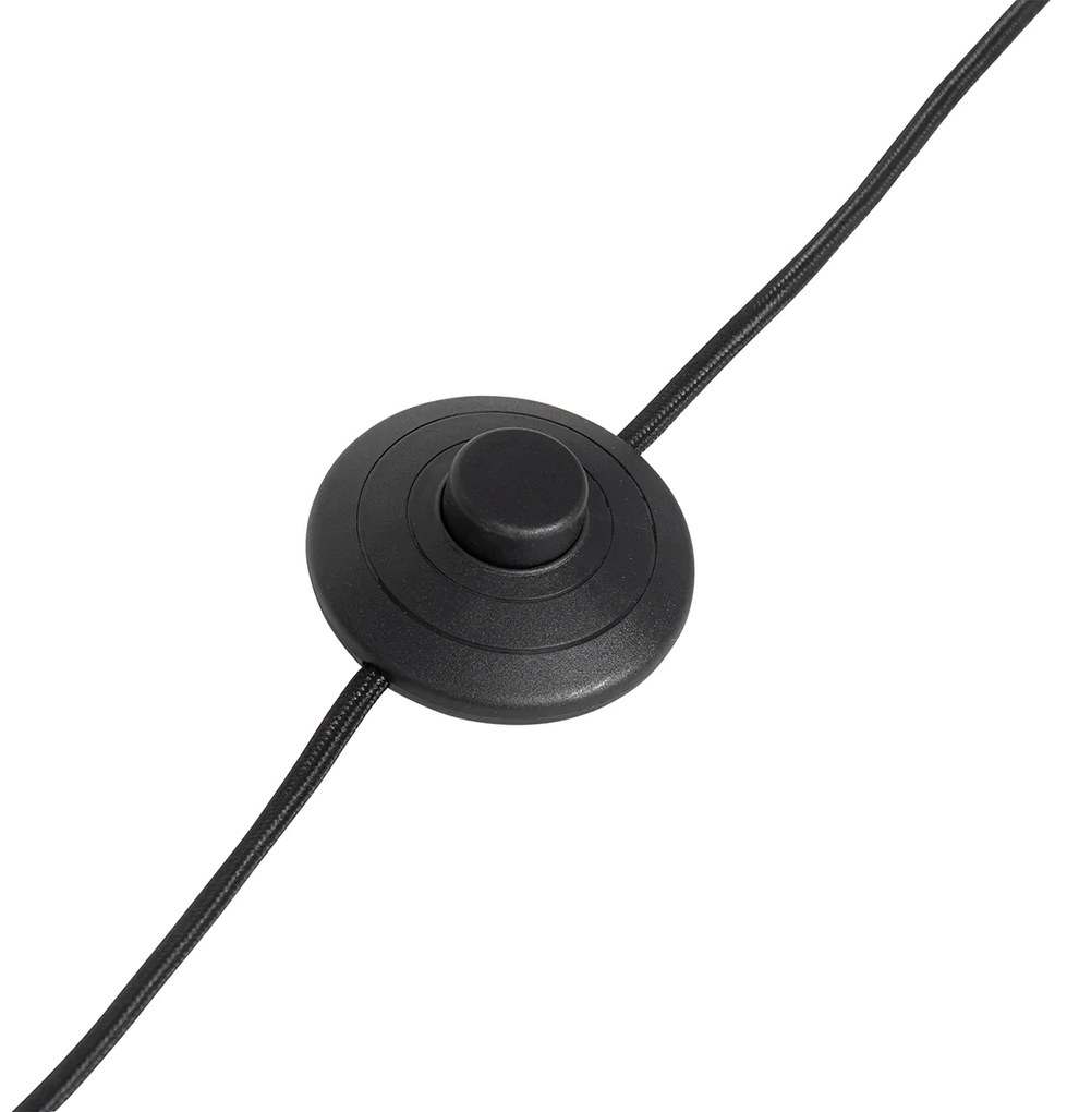 Art Deco állólámpa arany és opál üveggel - Flore