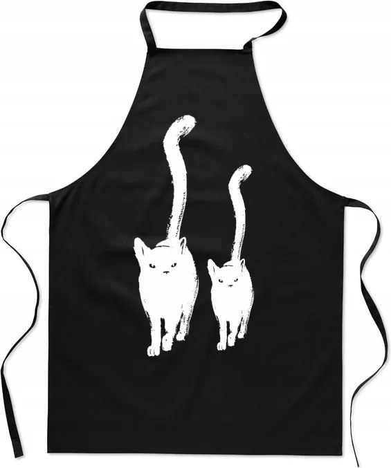 Konyhai Kötény Macska Ajándék Cica Divatos