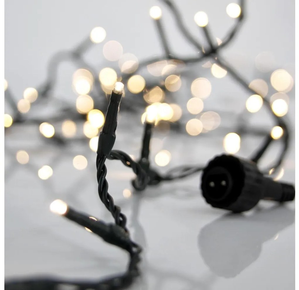 LED kültéri karácsonyi fényfüzér SNAKE 800xLED 19,1 m IP44 meleg fehér