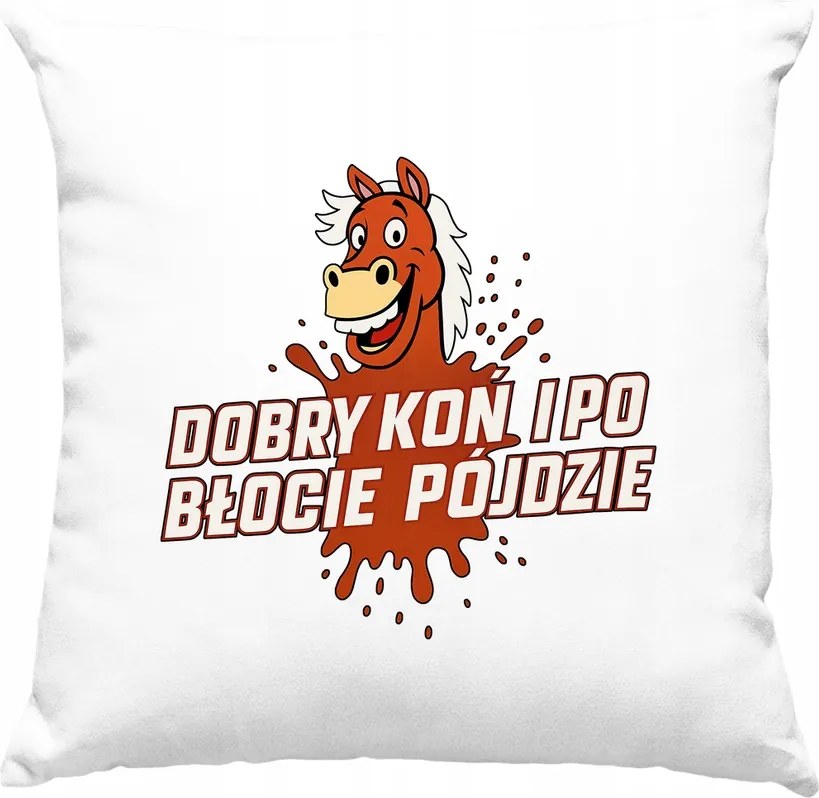 Párna Jó Ló a faluból Fehér