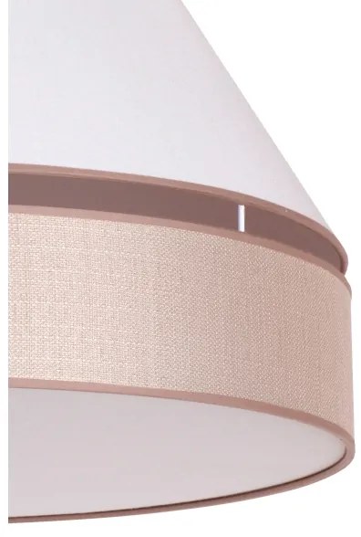 Duolla - Mennyezeti lámpa AVIGNON 3xE27/15W/230V á. 60 cm fehér/bézs