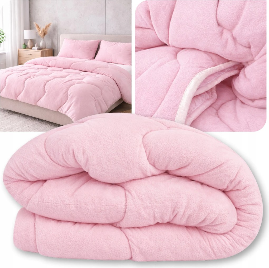 Paplan 160x200 cm Meleg Polár Kellemes Puha Hideg Éjszakákra