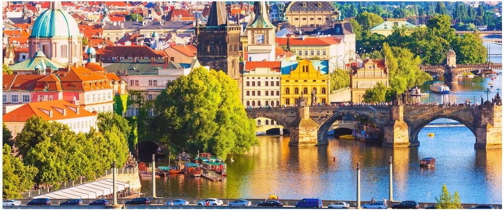 Kép - Prága II. (120x50 cm)