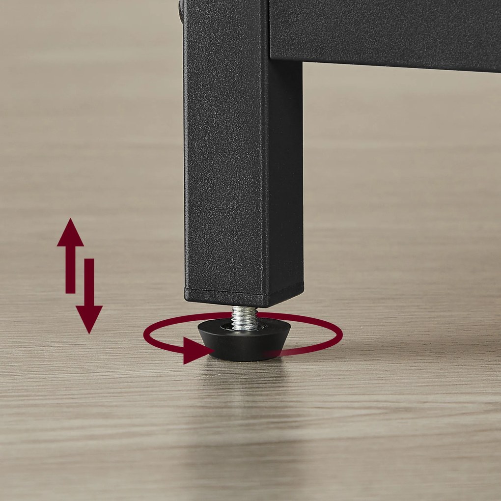 Dohányzóasztal TAYLOR ARTISAN kihúzható asztallappal 100x50 cm