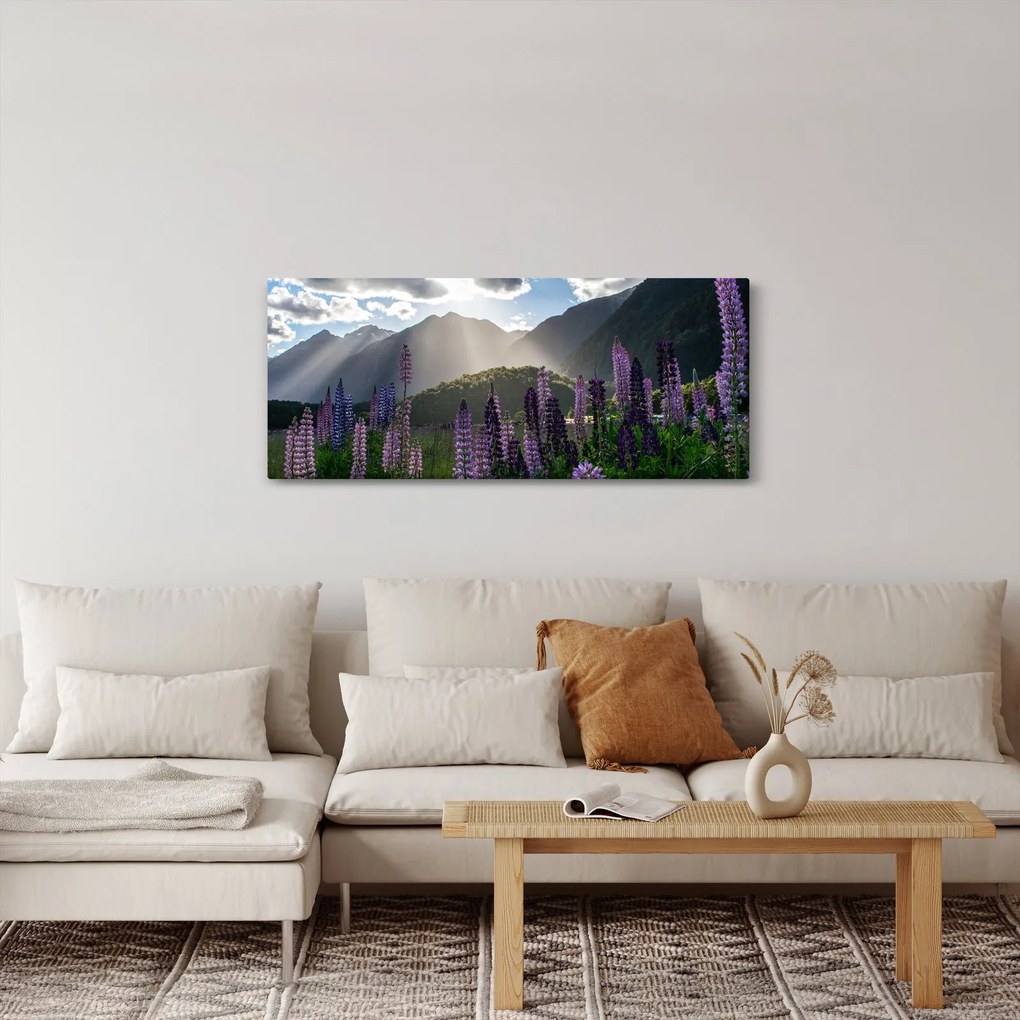 Kép - Csillagfürt táj (120x50 cm)