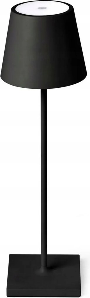 Faro Toc 380 fekete hordozható Led asztali lámpa IP54, 380 mm, modern dizájn