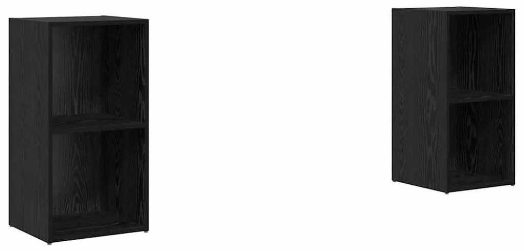 TV szekrény garnitúra 2 pcs Musta tammi 72 x 35 x 36.5 cm