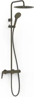 TRES Fuji zuhanyrendszer feketére színezett bronz 28119101KMB