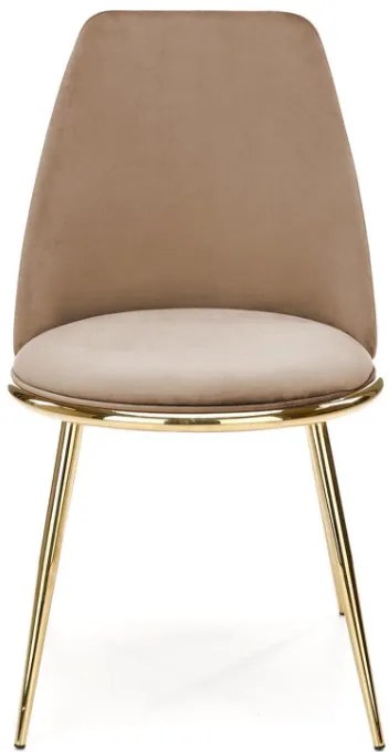 K-460 étkezőszék bézs arany