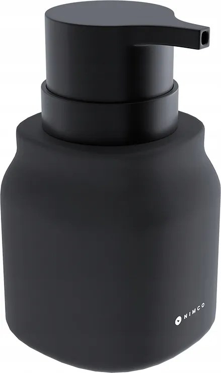 Nimco Eni kerámia folyékonyszappan adagoló, fekete matt Enc 31-90-90_