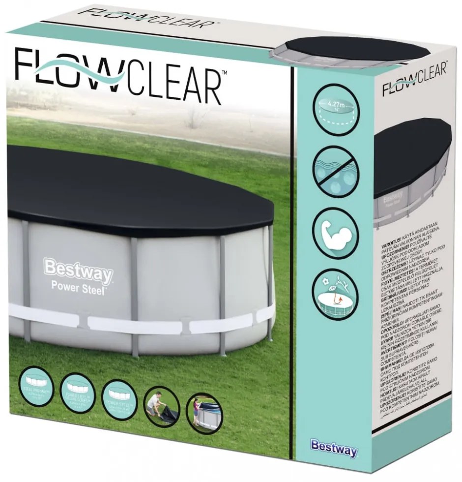 Bestway Flowclear medencetakaró 427 cm