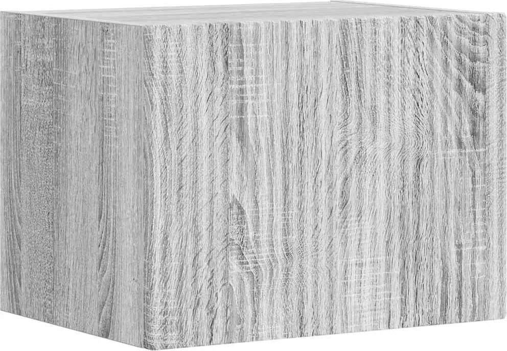vidaXL TV Fali Szekrény Szürke Sonoma 60 x 31 x 29.5 cm Faanyag