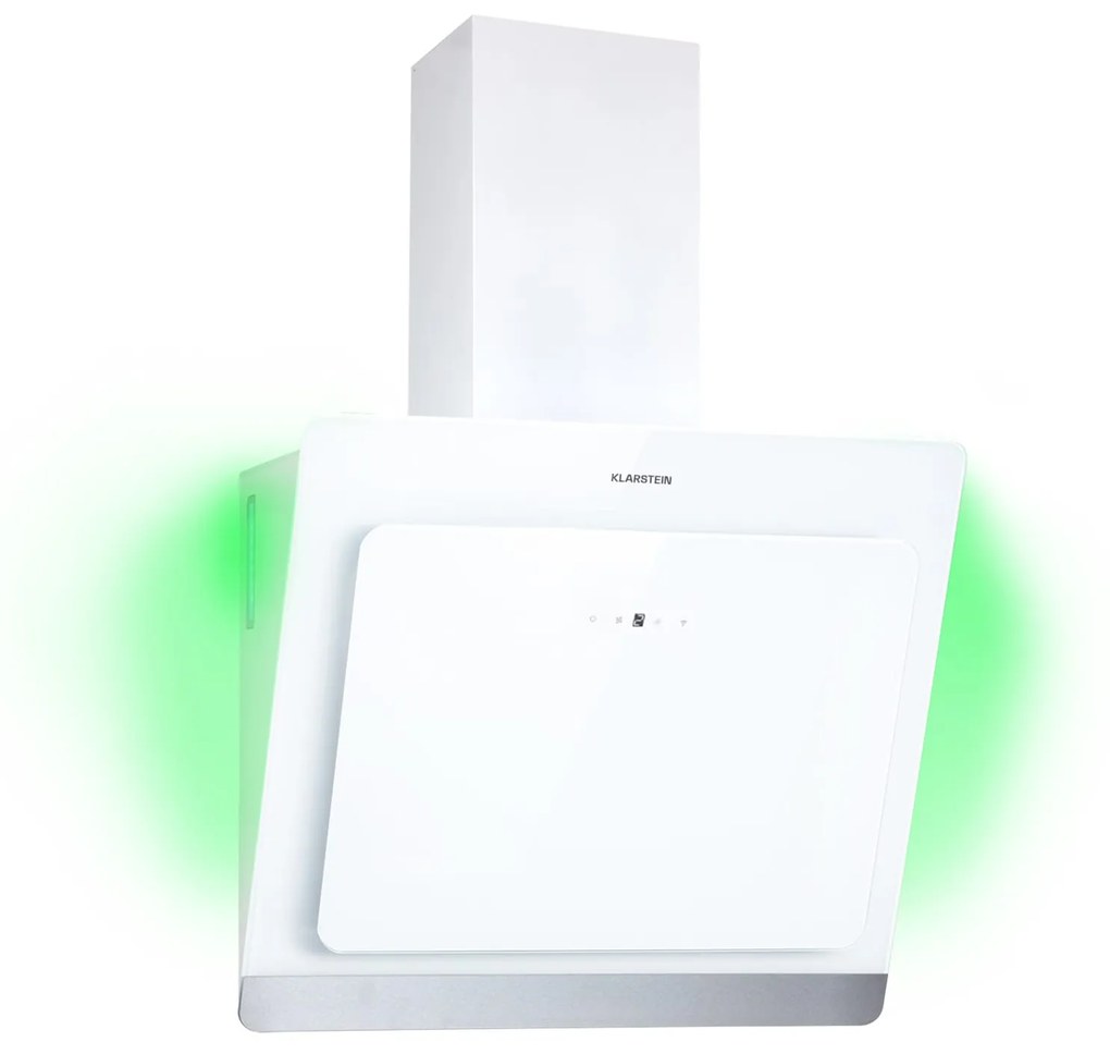 Klarstein Aurora 60 Smart, páraelszívó, 60 cm, 550 m³/ó, kéményes páraelszívó, háttérvilágítás, A++