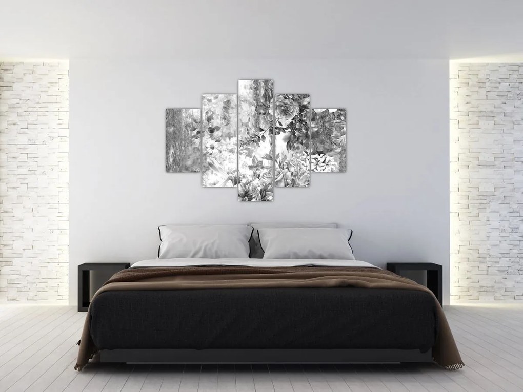 Kép - Romantikus kert (150x105 cm)