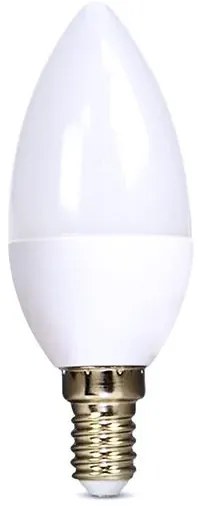 LED izzó Solight WZ409-1, gyertya, 6W, E14, 3000K, 510lm