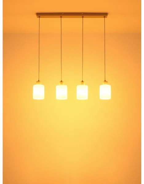 Globo 54114-4H - TRENT kábeles csillár 4xE27/40W/230V