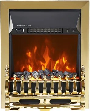 HOME FKK25G szabadon álló elektromos látványkandalló, max. 2000 W, LED lángeffekt (FKK25G)