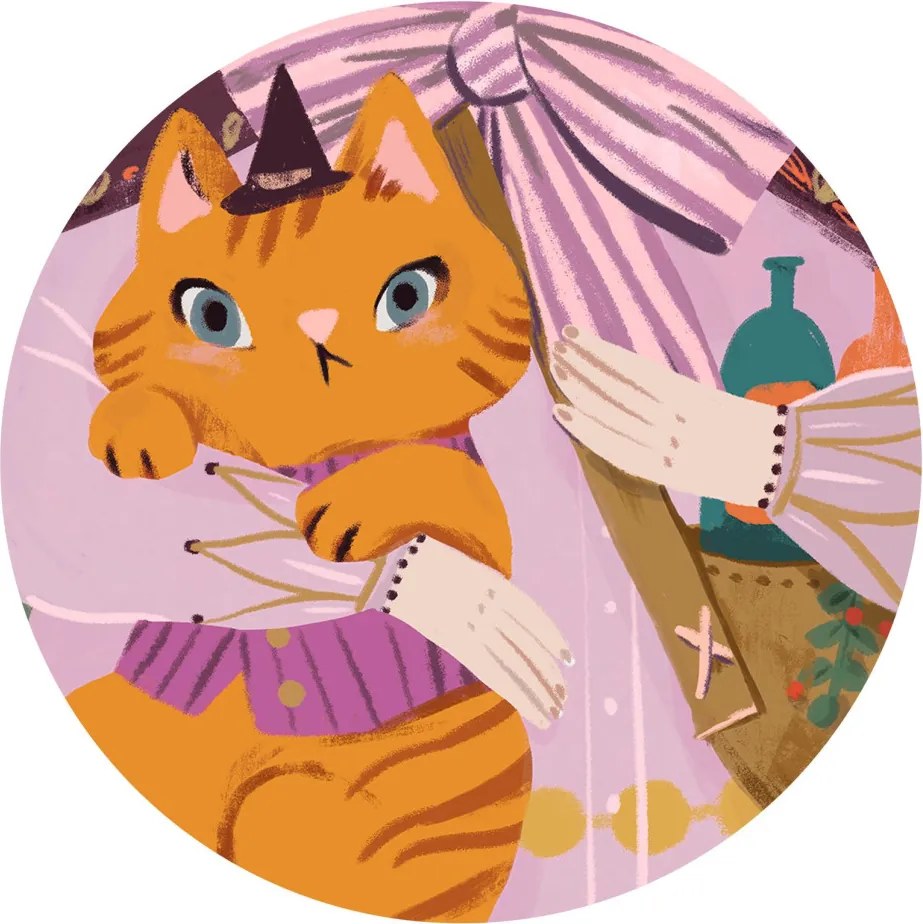 Óriás puzzle - Lili a kis boszorka, 36 db-os - Lily the witch