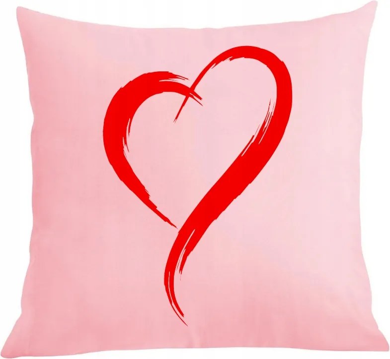 Párna párnahuzat Szív Szerelem Valentin nap
