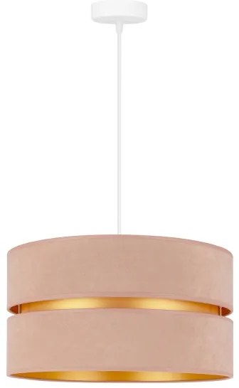 Duolla - Csillár zsinóron DUO 1xE27/15W/230V átm. 40 cm bézs