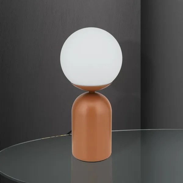 Orion LA 4-1223/1 - Asztali lámpa STANLEY 1xE14/25W/230V kerámia/barna