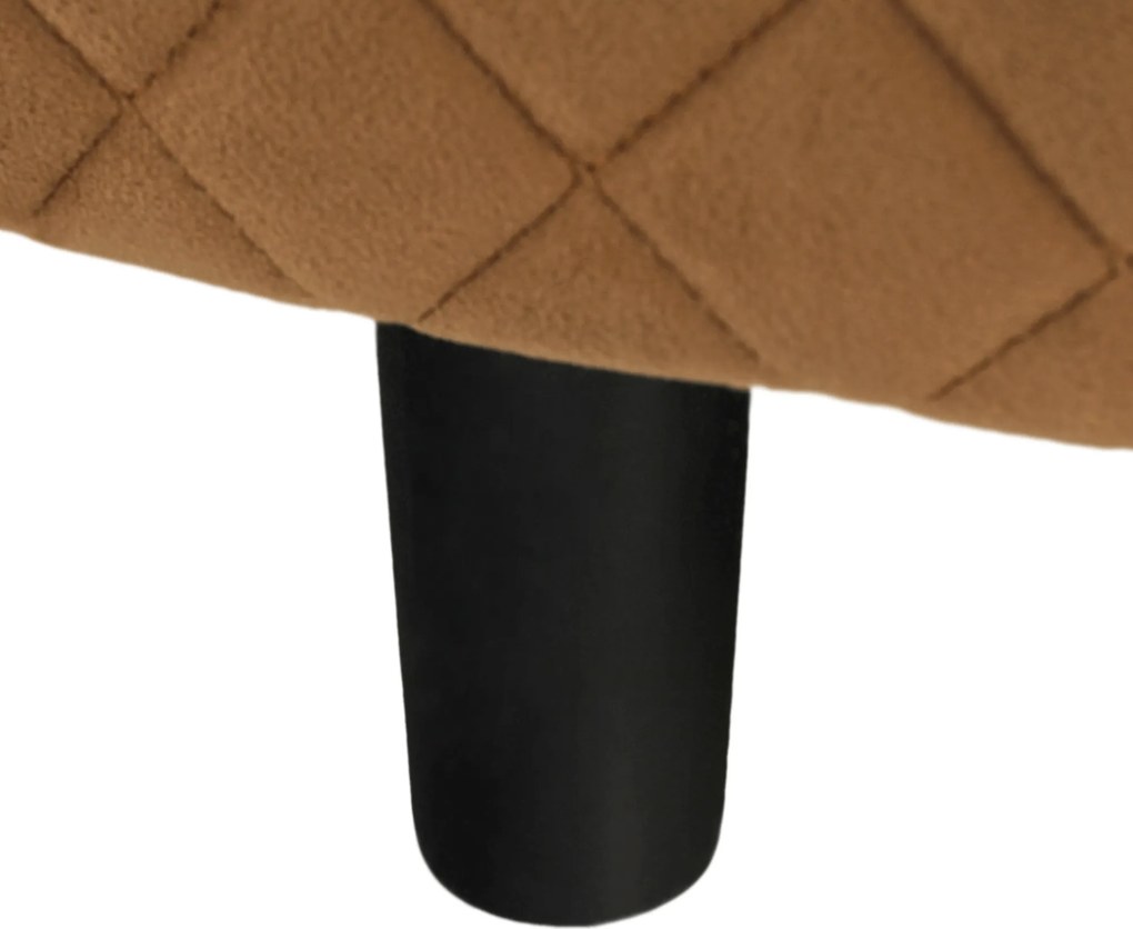 Boxspring ágy 160x200, világosbarna, GOLDBIA