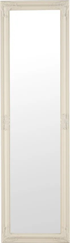 Tükör, krém színű fa keret, MALKIA tip 12