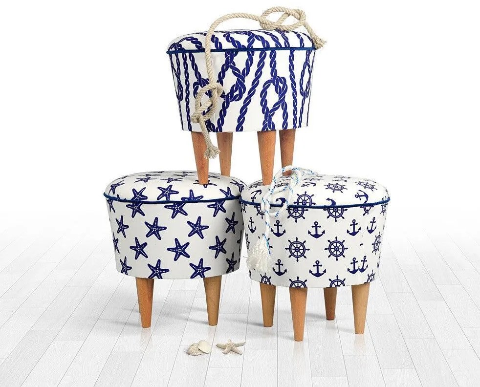 Puha Puff Cunda - Blue, White