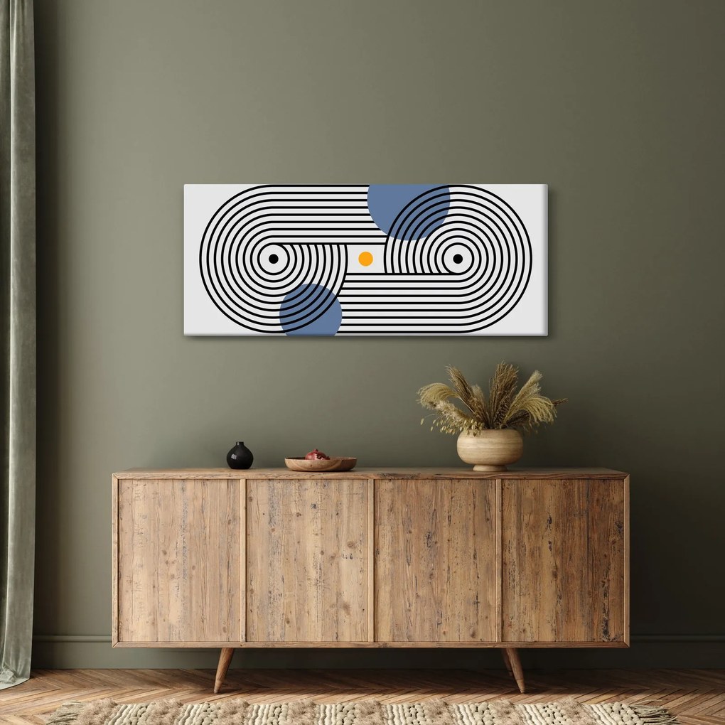 Kép - Minimalista absztrakció N⁰3 (120x50 cm)