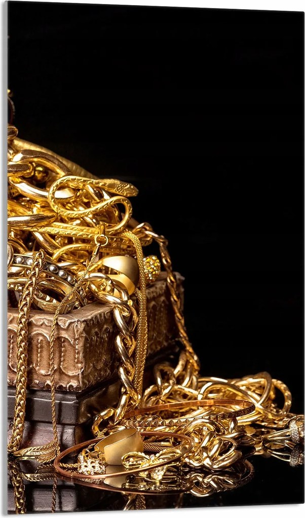 Üveg Vágódeszka 30x52 Arany Konyhai