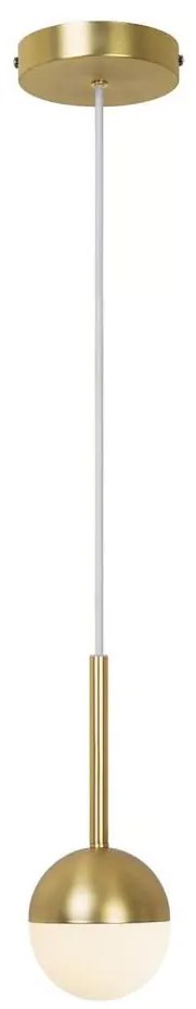 Nordlux - CONTINA függőlámpa kábellel 1xG9/5W/230V sárgaréz