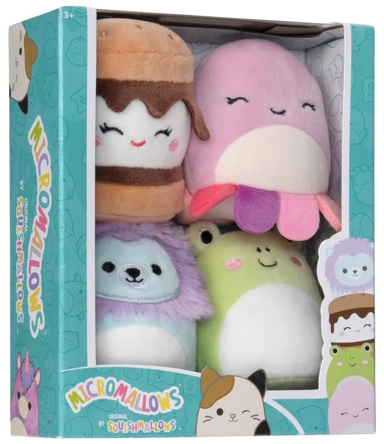 Plüssjáték szett 4 db-os 4Pack – SQUISHMALLOWS