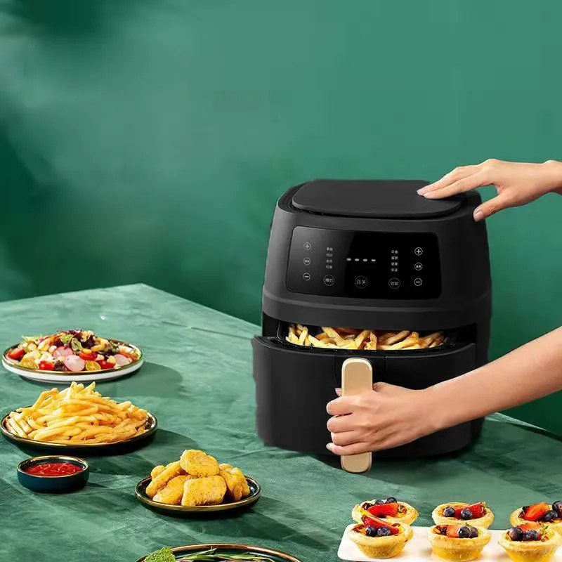 Óriás Air Fryer, olaj nélküli fritőz, Digitális kijelzővel - 5 l