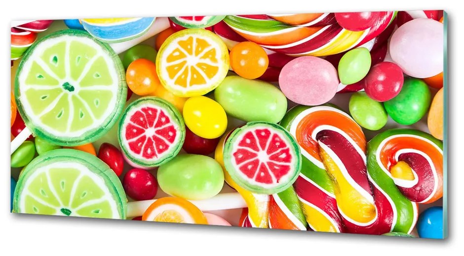 Konyhai dekorpanel Színes cukorka pksh-82636061