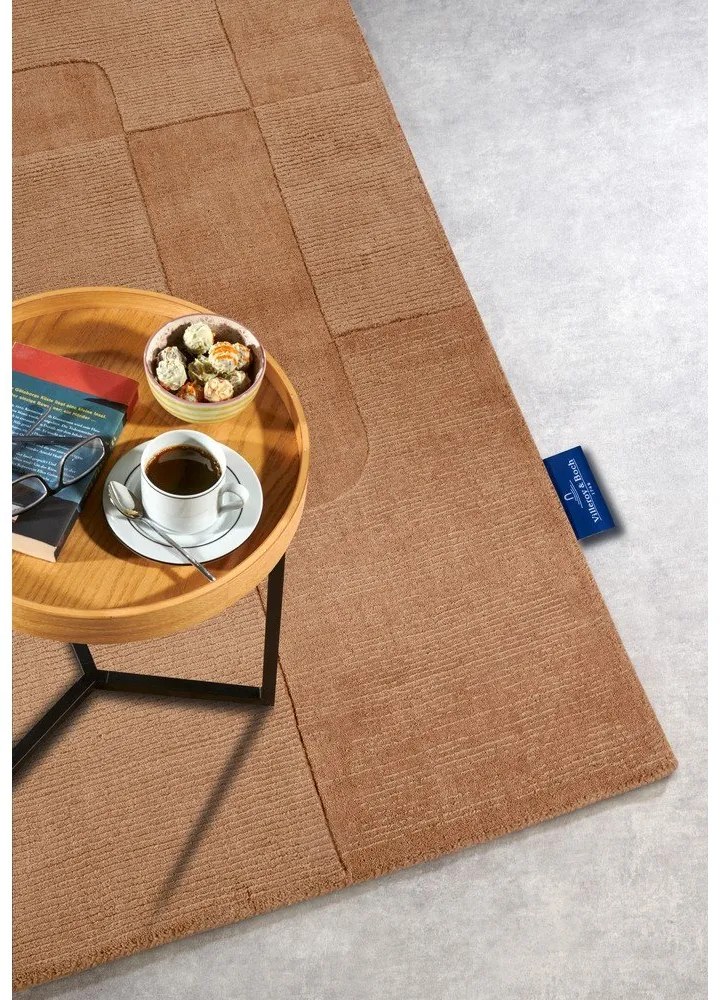 Barna kézi szövésű gyapjú szőnyeg 160x230 cm Charlotte – Villeroy&amp;Boch