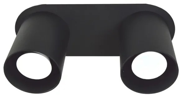 Spotlámpa CREEP 2xGU10/25W/230V fekete