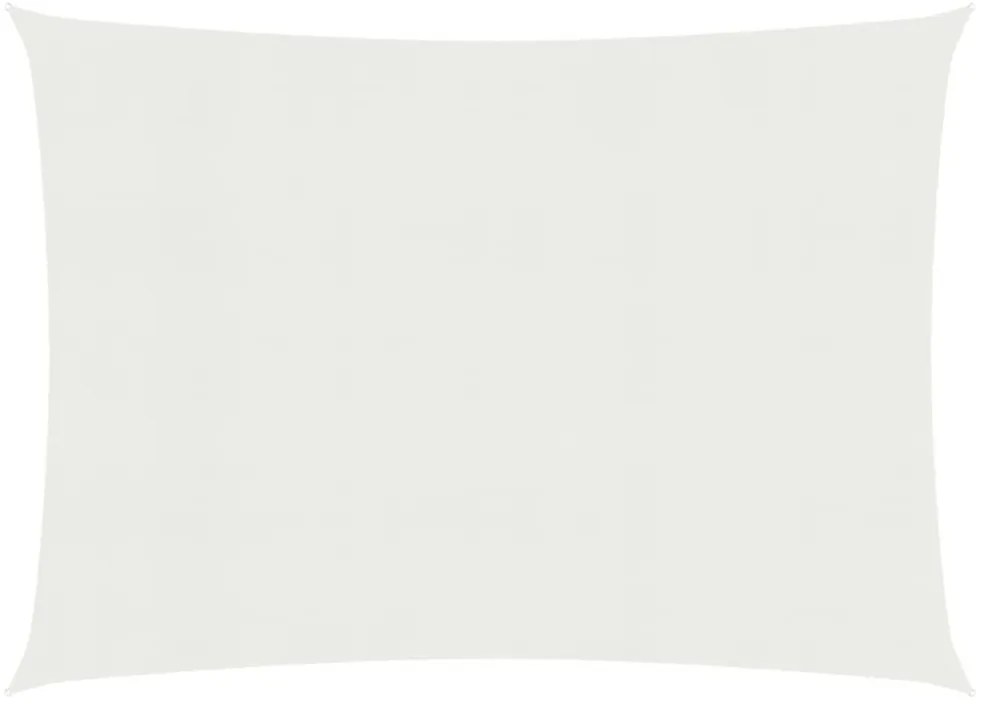fehér HDPE napvitorla 160 g/m² 3,5 x 5 m