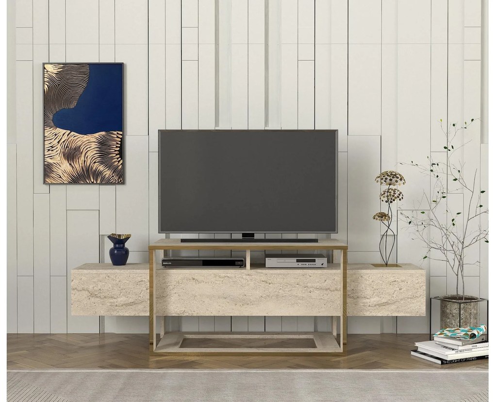 TV asztal/Szekrény Biano (travertin) . 1101426