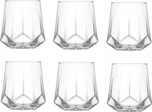 Lav Valeria 6 db-os Whisky Italos Pohár Szett 400 ml