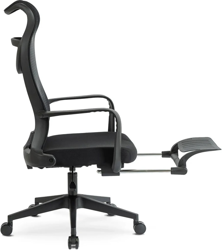 Irodai Forgószék Fekete Színben. Multiblock Mechanika. ACTON