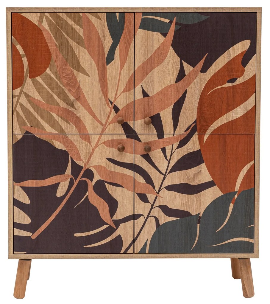 Előszoba Maluxe Palm (szonoma tölgy + sötétkék). 1089059