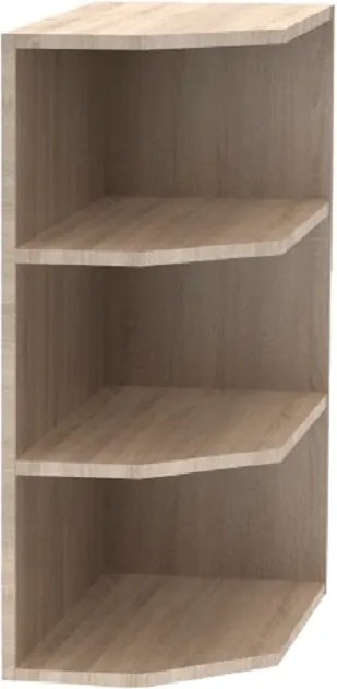 Befejező felsőszekrény, tölgy sonoma, NOVA PLUS NOPL-003-OH